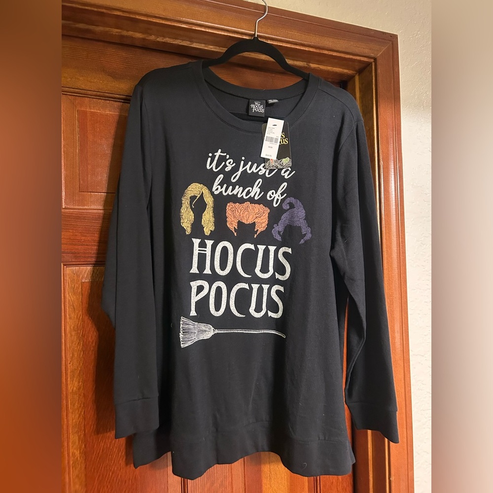 Disney Hocus Pocus Black Graphic Shirt